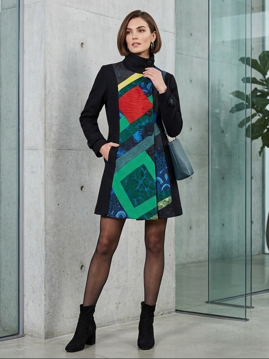 Desigual Jackets & Blazers - Desigual Black Jacket with Colorful Embroidery
